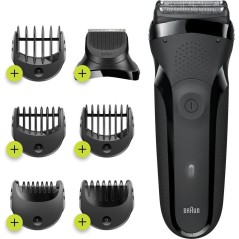 BRAUN Shaver ShaveStyle 300BT 3-in-1 - Ultimate Precision and Style for Effortless Grooming!